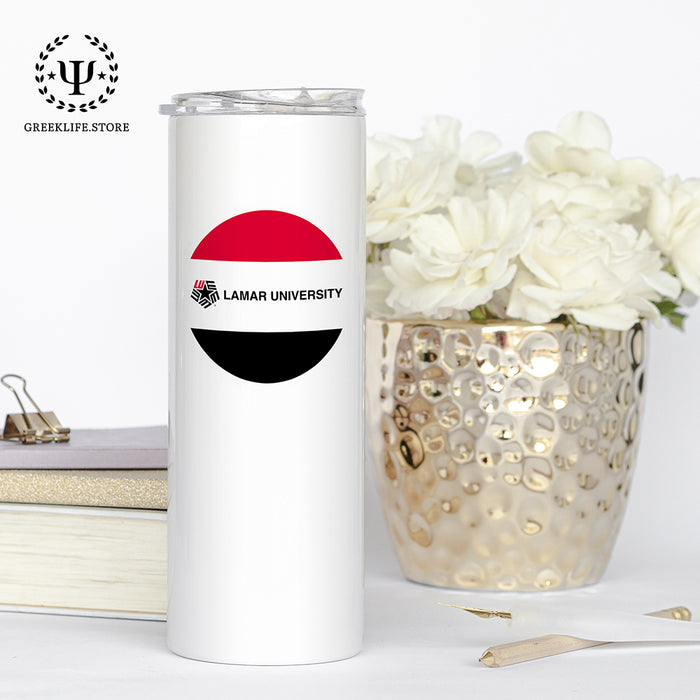 Lamar University Stainless Steel Skinny Tumbler 20 OZ