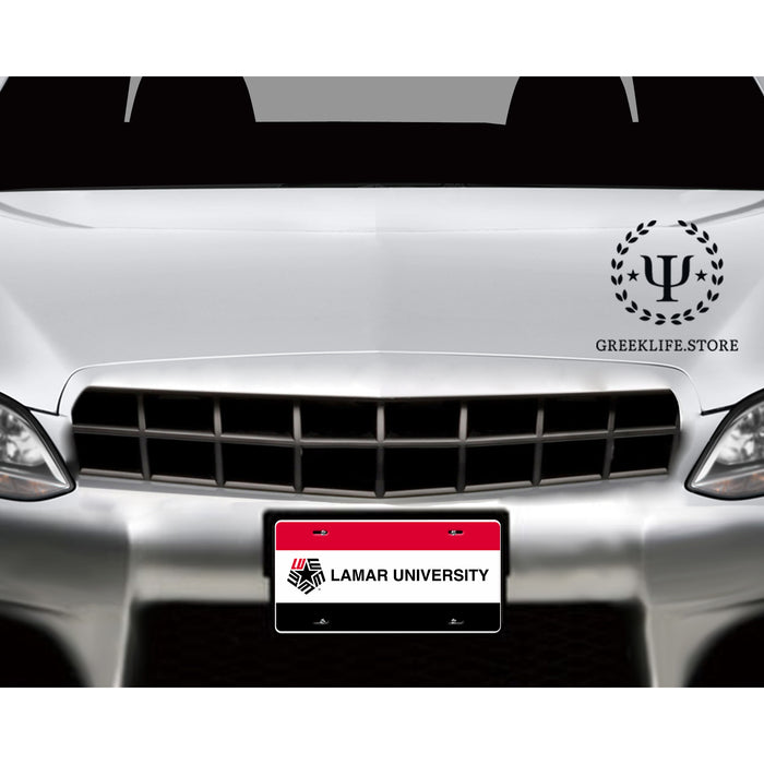 Lamar University Decorative License Plate