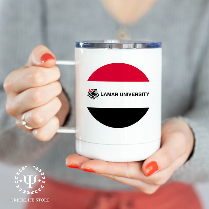 Lamar University Stainless Steel Travel Mug 13 OZ