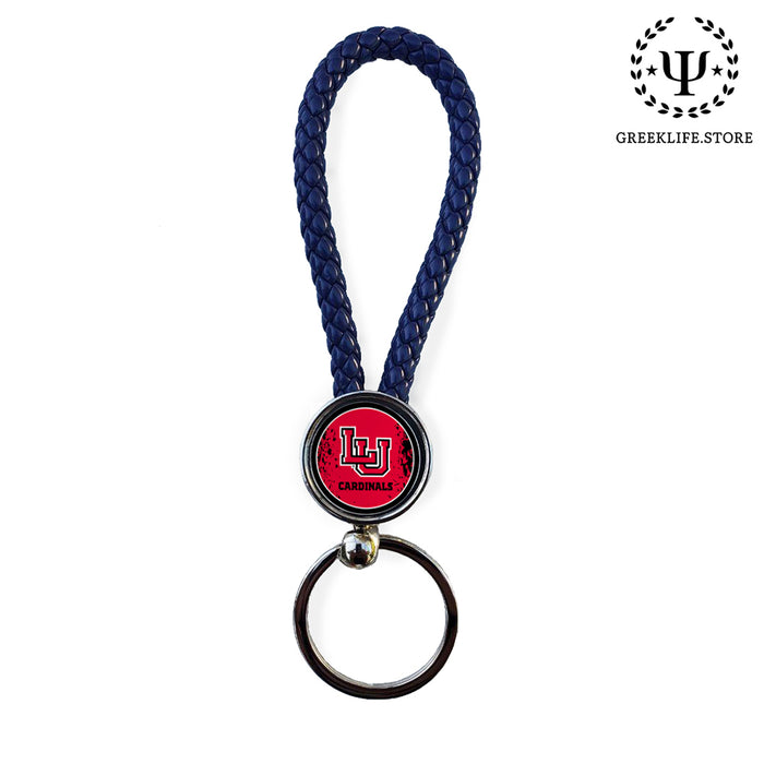 Lamar University Keychain round