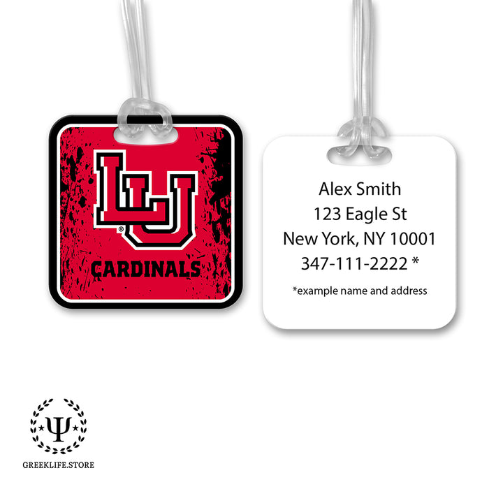 Lamar University Luggage Bag Tag (square)