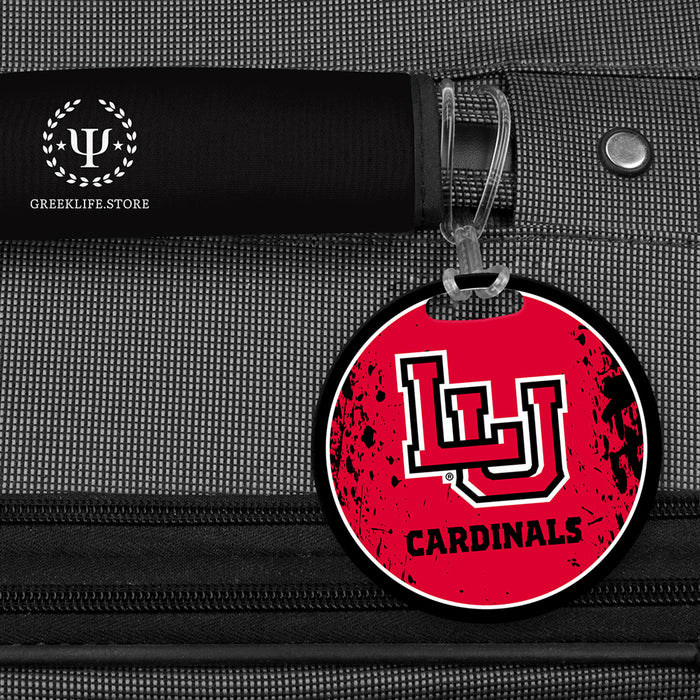 Lamar University Luggage Bag Tag (round)