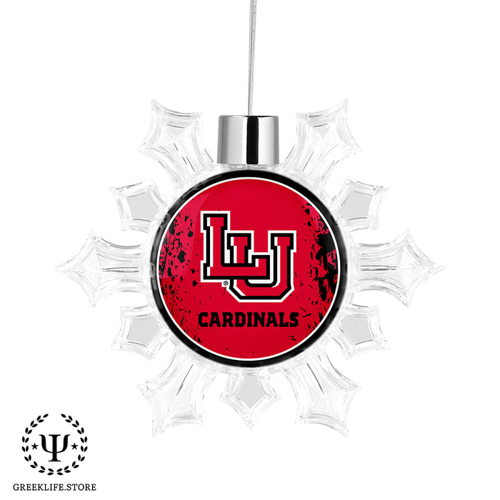 Lamar University Christmas Ornament - Snowflake
