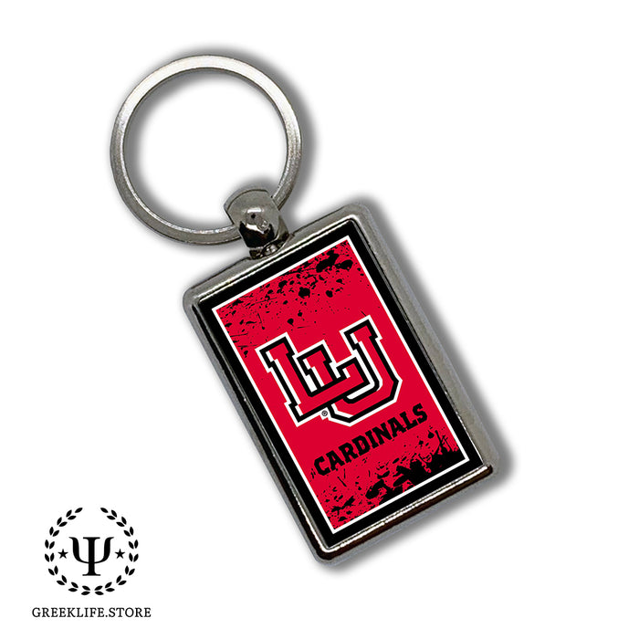 Lamar University Keychain Rectangular
