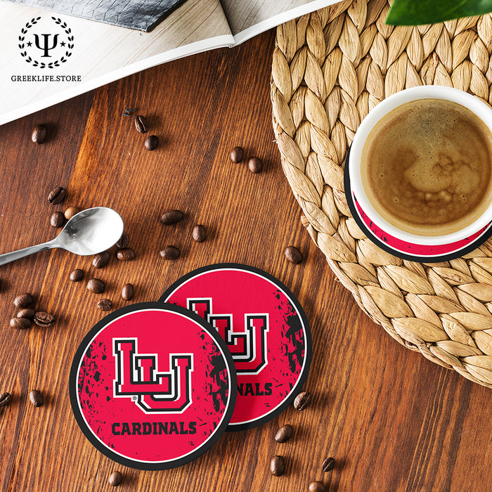 Lamar University Beverage coaster round (Set of 4)