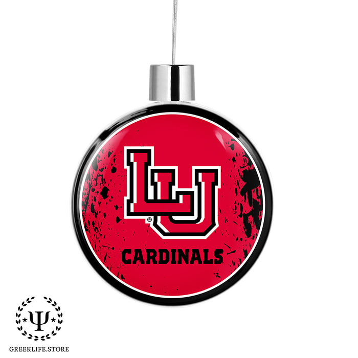 Lamar University Christmas Ornament Flat Round