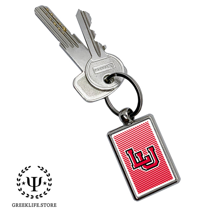 Lamar University Keychain Rectangular