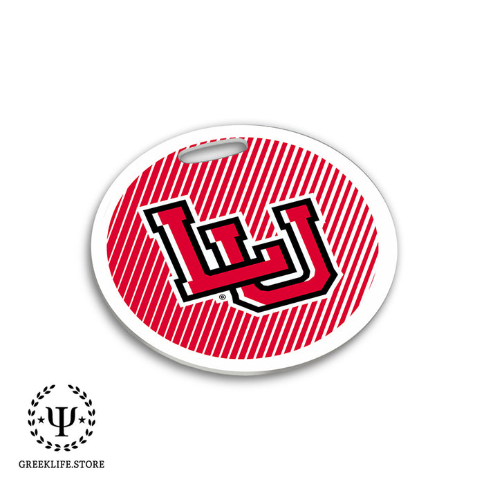 Lamar University Luggage Bag Tag (round)