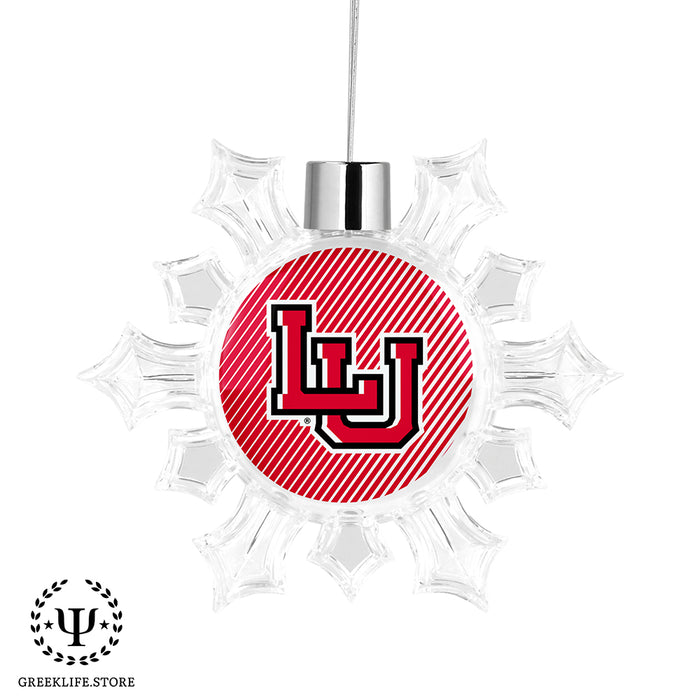 Lamar University Christmas Ornament - Snowflake