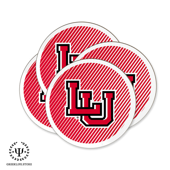 Lamar University Beverage coaster round (Set of 4)