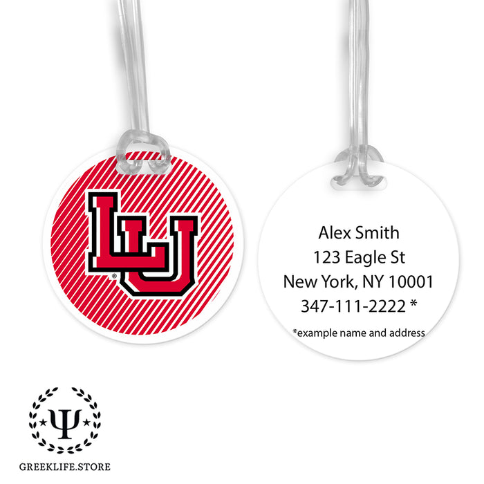 Lamar University Luggage Bag Tag (round)