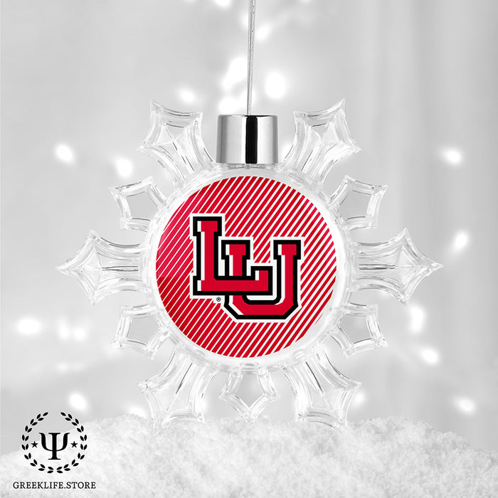 Lamar University Christmas Ornament - Snowflake
