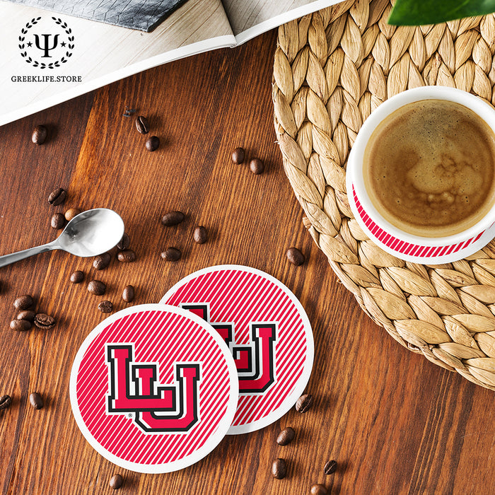 Lamar University Beverage coaster round (Set of 4)