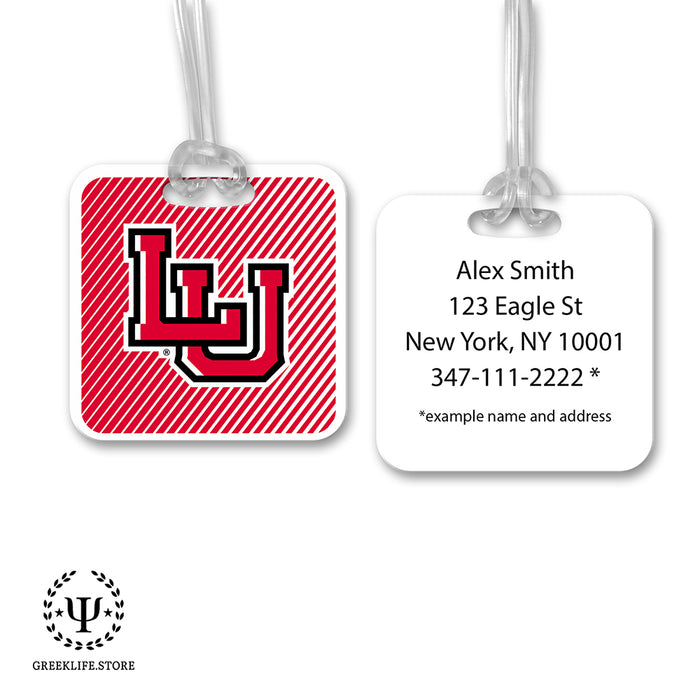 Lamar University Luggage Bag Tag (square)