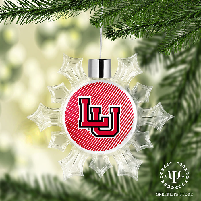 Lamar University Christmas Ornament - Snowflake