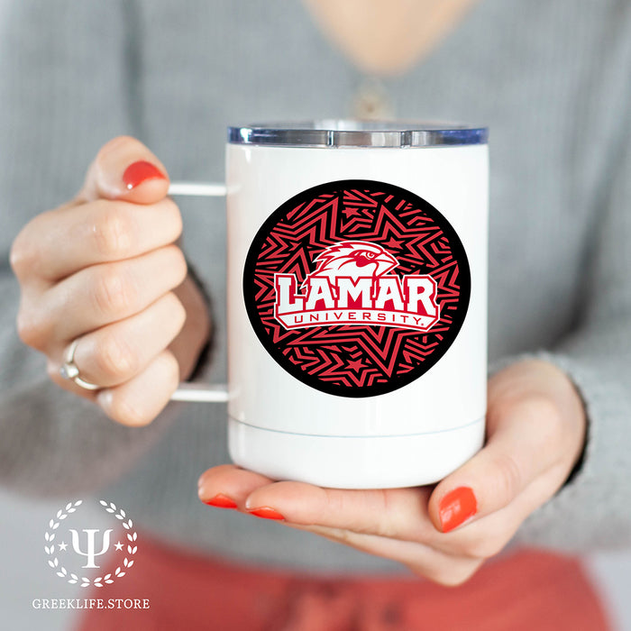 Lamar University Stainless Steel Travel Mug 13 OZ