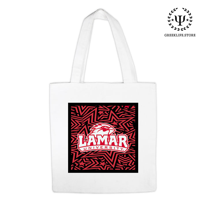Lamar University Canvas Tote Bag