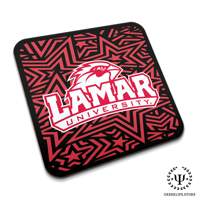 Lamar University Beverage Coasters Square (Set of 4)