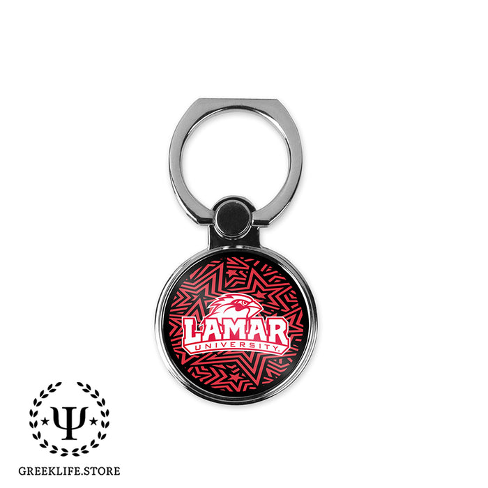 Lamar University Ring Stand Phone Holder (round)