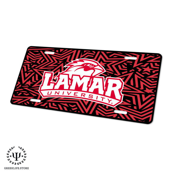 Lamar University Decorative License Plate