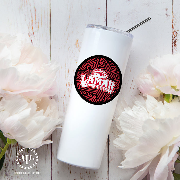 Lamar University Stainless Steel Skinny Tumbler 20 OZ