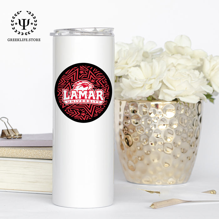 Lamar University Stainless Steel Skinny Tumbler 20 OZ