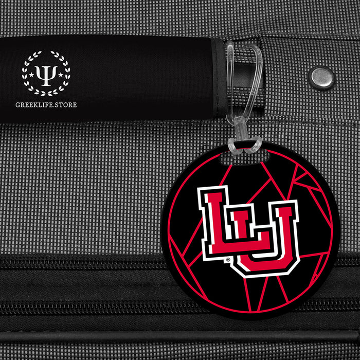 Lamar University Luggage Bag Tag (round)