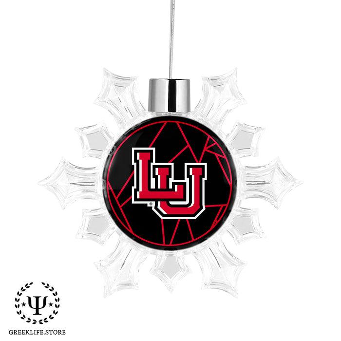 Lamar University Christmas Ornament - Snowflake