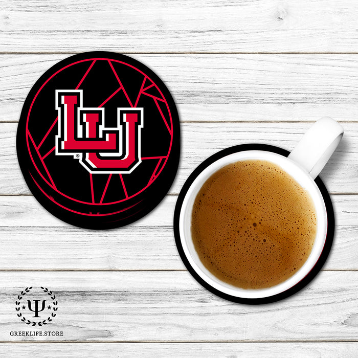 Lamar University Beverage coaster round (Set of 4)