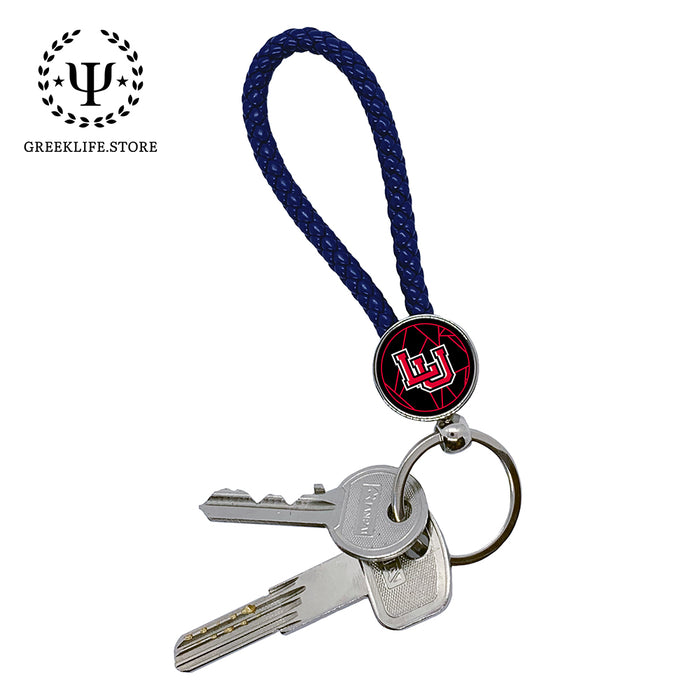 Lamar University Keychain round