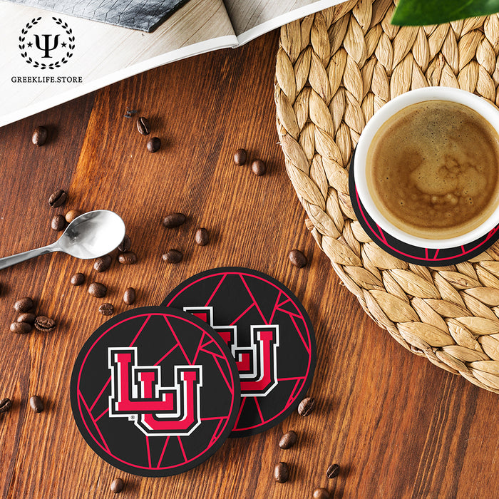 Lamar University Beverage coaster round (Set of 4)