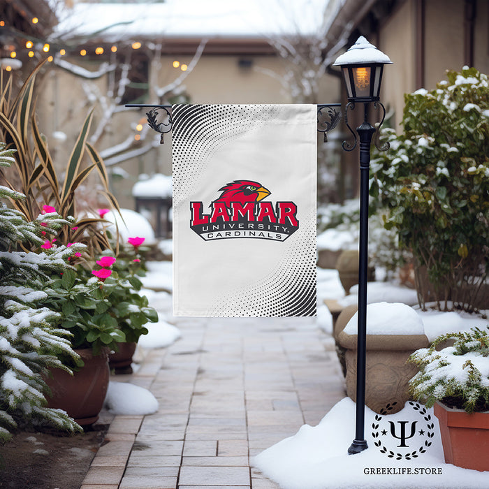 Lamar University Garden Flags