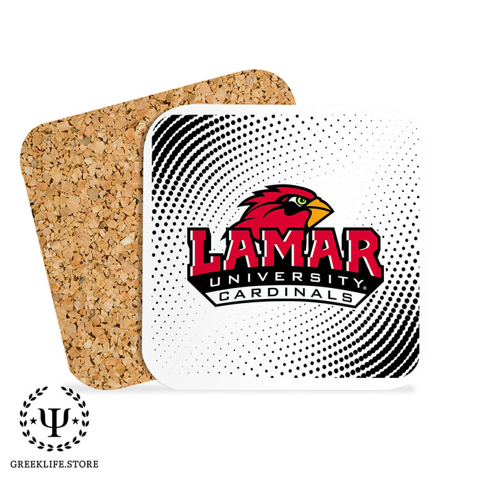 Lamar University Beverage Coasters Square (Set of 4)