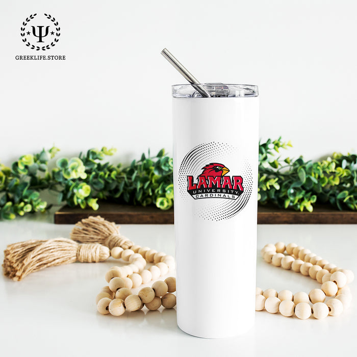 Lamar University Stainless Steel Skinny Tumbler 20 OZ