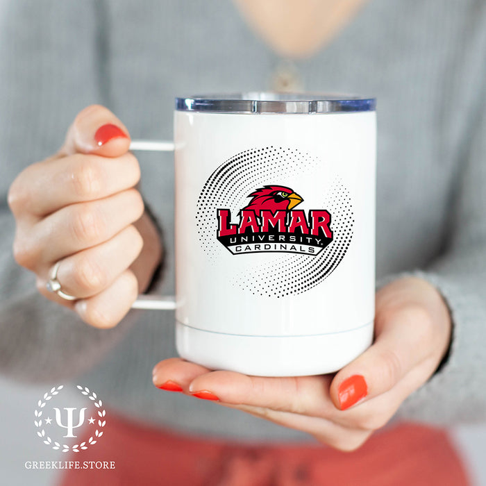 Lamar University Stainless Steel Travel Mug 13 OZ