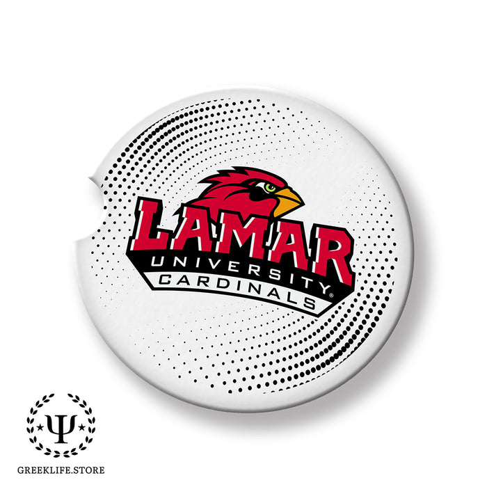 Lamar University Car Cup Holder Coaster (Set of 2)