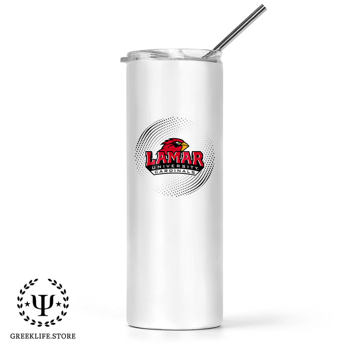 Lamar University Stainless Steel Skinny Tumbler 20 OZ