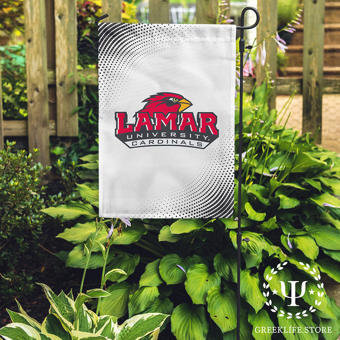 Lamar University Garden Flags