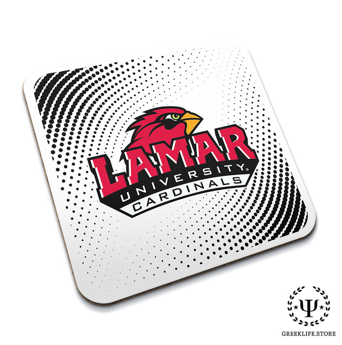 Lamar University Beverage Coasters Square (Set of 4)