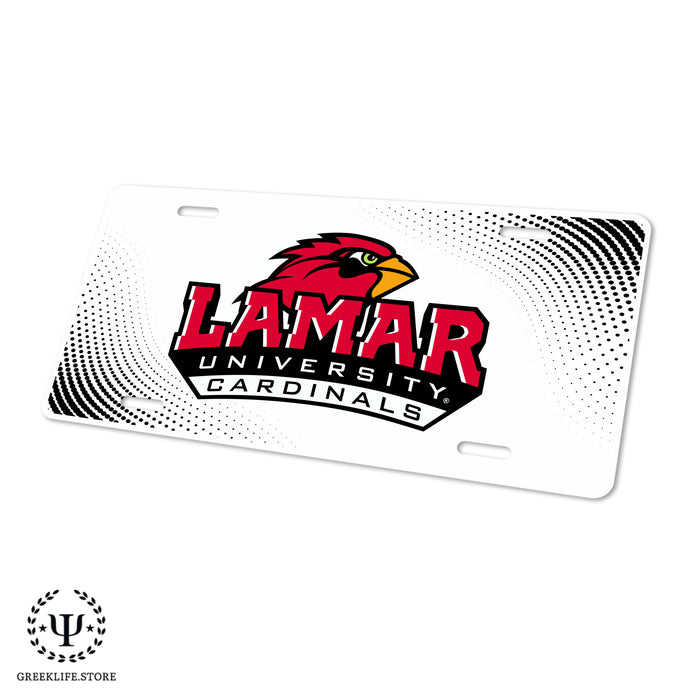 Lamar University Decorative License Plate