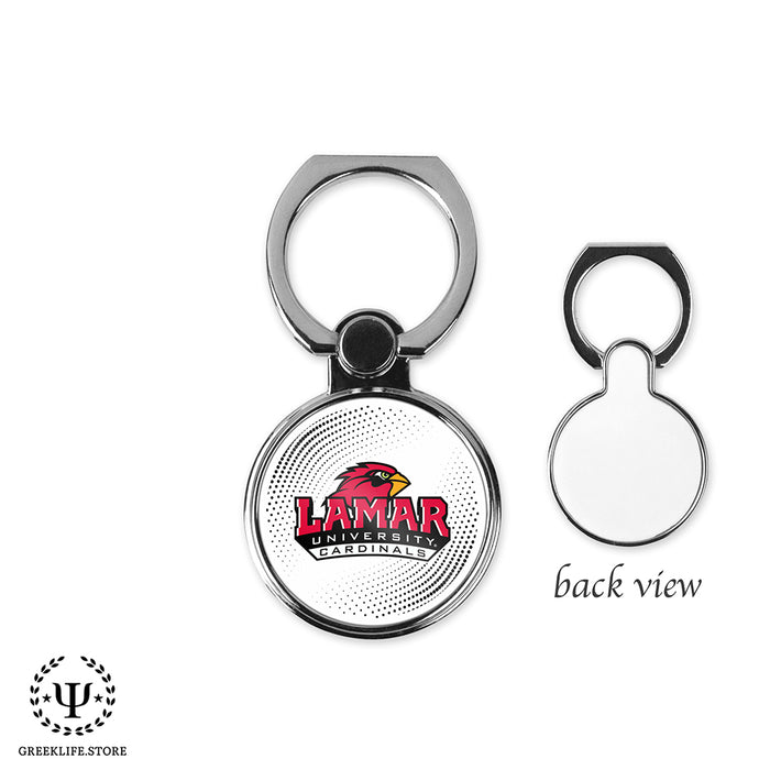 Lamar University Ring Stand Phone Holder (round)