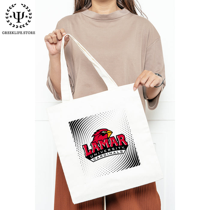 Lamar University Canvas Tote Bag