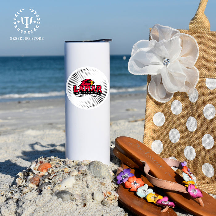 Lamar University Stainless Steel Skinny Tumbler 20 OZ