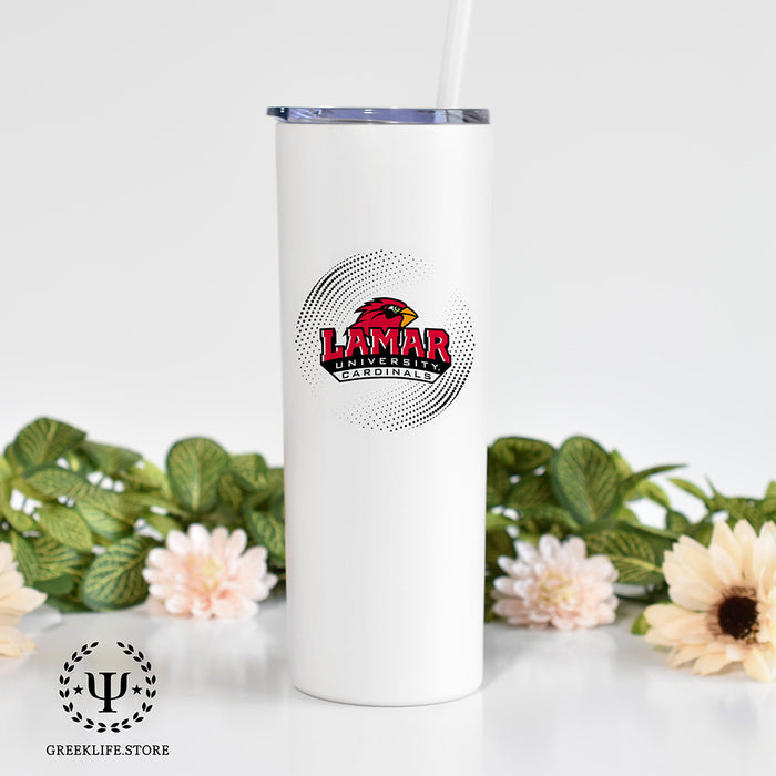 Lamar University Stainless Steel Skinny Tumbler 20 OZ