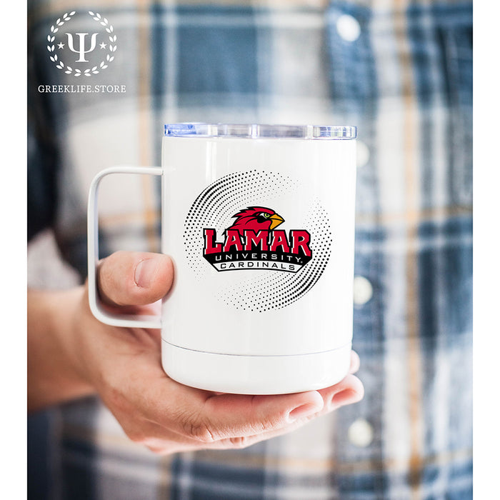 Lamar University Stainless Steel Travel Mug 13 OZ