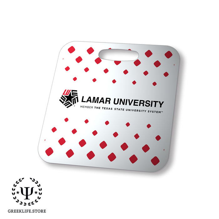Lamar University Luggage Bag Tag (square)