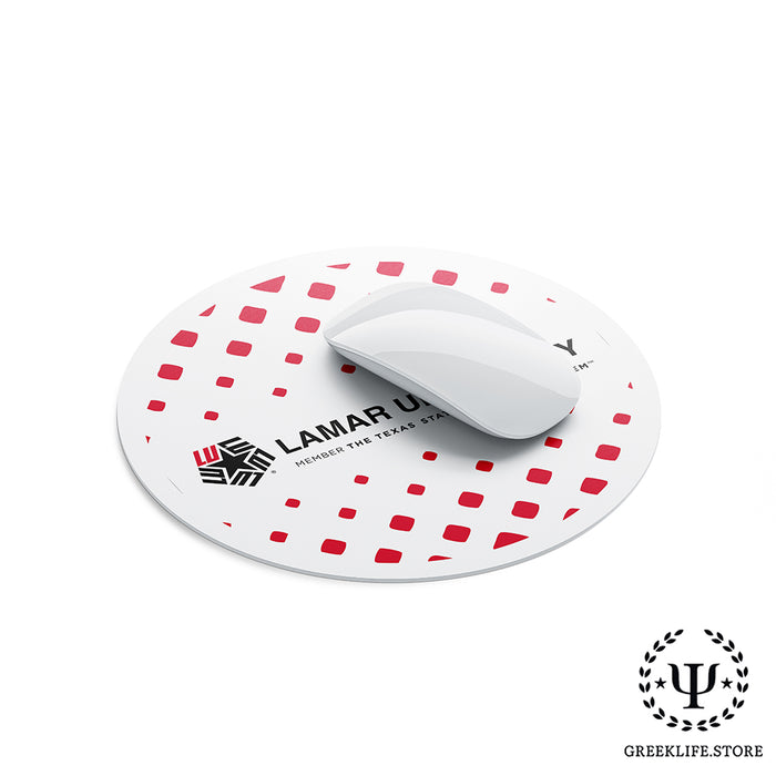 Lamar University Mouse Pad Round