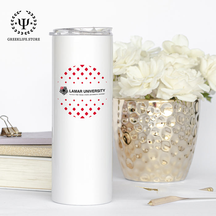 Lamar University Stainless Steel Skinny Tumbler 20 OZ