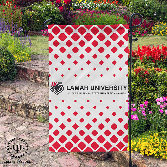 Lamar University Garden Flags