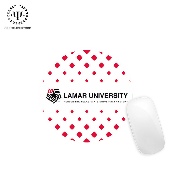 Lamar University Mouse Pad Round
